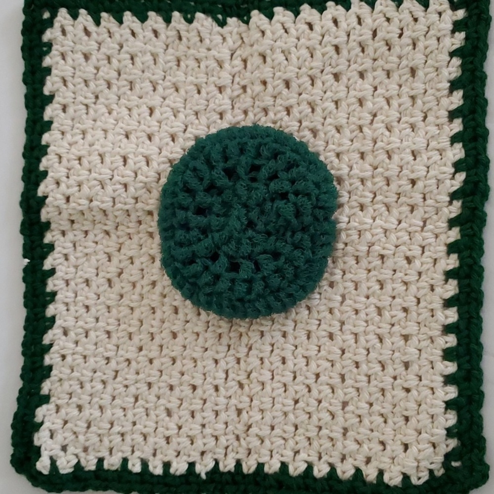 Three Piece Crochet Kitchen Set - Picture 6 of 8
